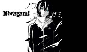 Noragami Yato Contrast Artwork Wallpaper