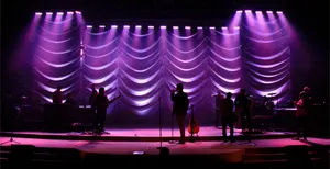 Norman Oklahoma Church Rippling Stage Background Wallpaper