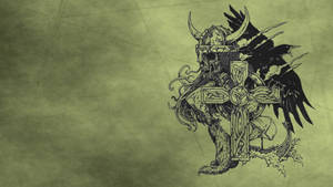 Norse Mythology Artwork Wallpaper