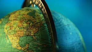 North America Globe Wallpaper