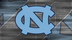 North Carolina Tar Heels Logo On A Metal Background Wallpaper