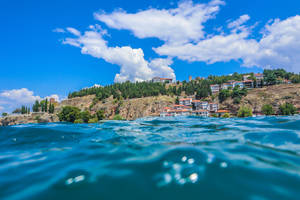 North Macedonia Lake Ohrid Wallpaper