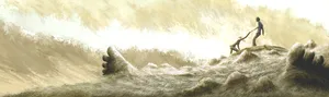 Nostalgic Conquering Illustration Wallpaper