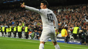 Notable Soccer Player James Rodriguez Wallpaper