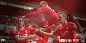 Nottingham Forest Fc Group Hug Wallpaper