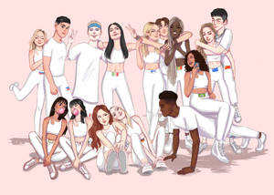 Now United Members Digital Art Wallpaper