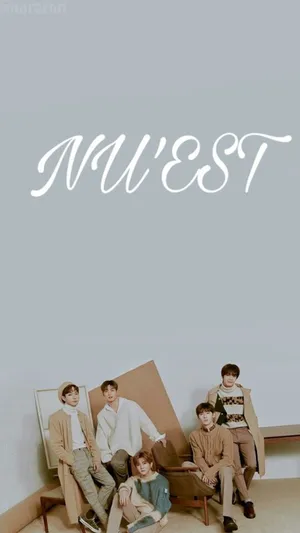 Nuest Kpop Boy Band Neutral Wallpaper