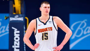 Nuggets No.15 Nikola Jokic Wallpaper