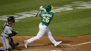 Number 26 Matt Chapman Batting Wallpaper