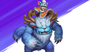 Nunu And Willump Wild Rift Wallpaper