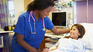 Nurse Pediatrics Child Care Wallpaper