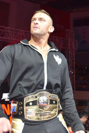 Nwa Champion, Nick Aldis, In A Black Tracksuit Wallpaper
