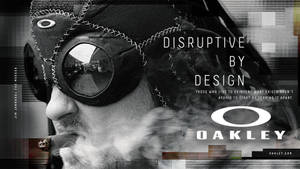 Oakley Sunglasses In Black And White Wallpaper