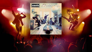 Oasis Band Album Cover Wallpaper