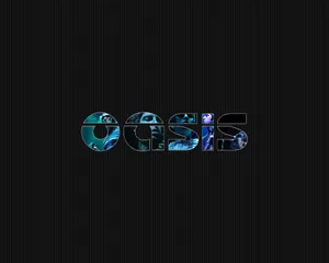 Oasis Band Logo Wallpaper