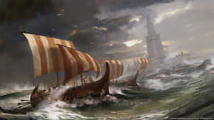 Ocean Storm Civilization 5 Wallpaper