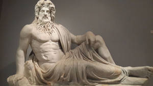 Oceanus Greek Statue Wallpaper