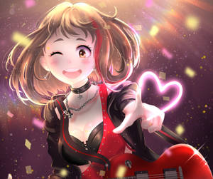 Ochaco Uraraka As Ran Mitake Wallpaper