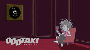 Odd Taxi Yano Wine Wallpaper