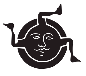 Odd Unbalanced Triskelion Wallpaper