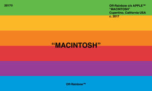 Off White: A Celebration Of Apple's Macintosh Computer Wallpaper