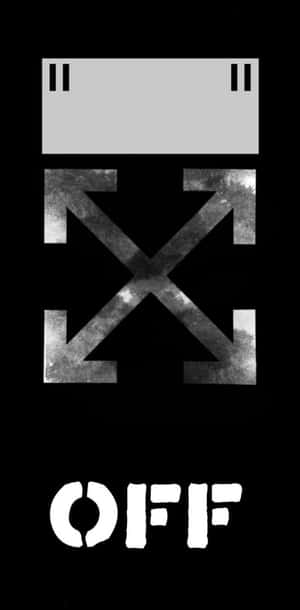 Off White Iphone Faded Effect Wallpaper