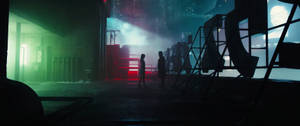 Officer K With Joi Blade Runner 2049 4k Wallpaper