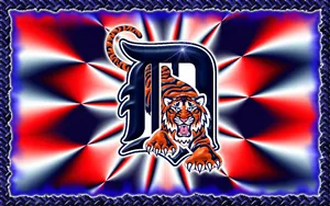 Official Detroit Tigers Logo Wallpaper