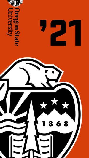 Official Logo Of Oregon State University Wallpaper