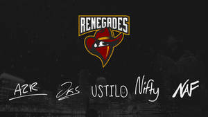 Official Renegades Logo Wallpaper