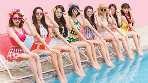 Oh My Girl A-ing Summer Concept Wallpaper