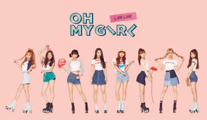 Oh My Girl In Liar Liar Pop Dance Performance Wallpaper