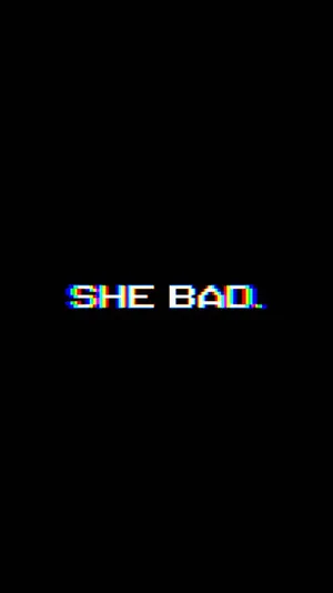 Oh, The Beauty Of Being Bad! Wallpaper