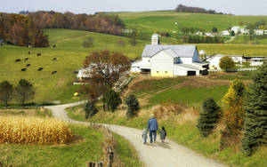 Ohio Farm Wallpaper