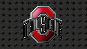 Ohio State University Leaf Pattern Wallpaper