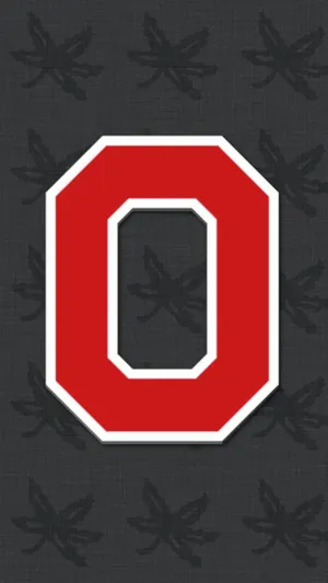 Ohio State University Letter O Phone Wallpaper