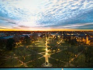 Ohio State University Oval Walkways Wallpaper