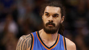 Oklahoma City Thunder Player Steven Adams Wallpaper