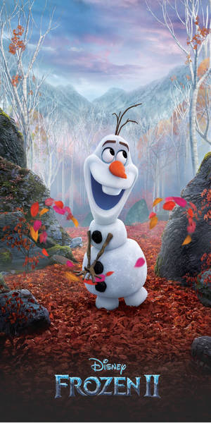 Olaf In Disney Frozen Ii Wallpaper