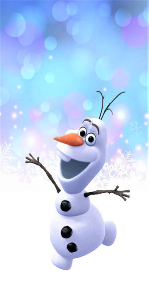 Olaf The Enchanted Snowman Wallpaper