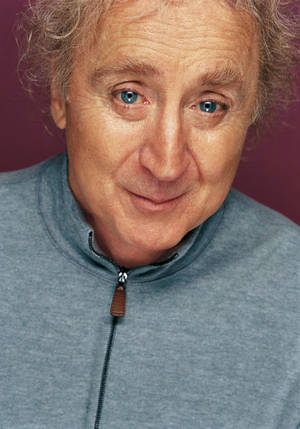 Old American Celebrity Gene Wilder Blue Eyes Wallpaper