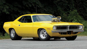 Old Car Barracuda Wallpaper