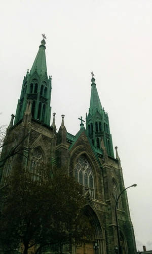 Old Church In Montreal Wallpaper