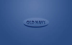 Old Navy 3d Blue Logo Wallpaper