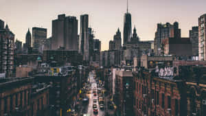 Old New York City Skyscrapers Wallpaper