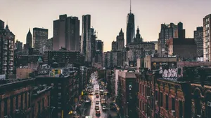 Old New York City Skyscrapers Wallpaper