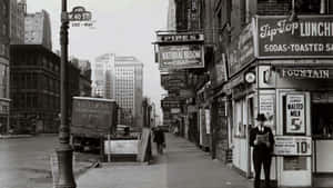 Old New York City Streets Wallpaper