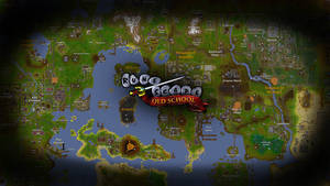 Old School Runescape Map Wallpaper