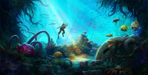 Old School Runescape Underwater Wallpaper