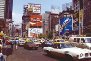 Old Times Square New York City Wallpaper